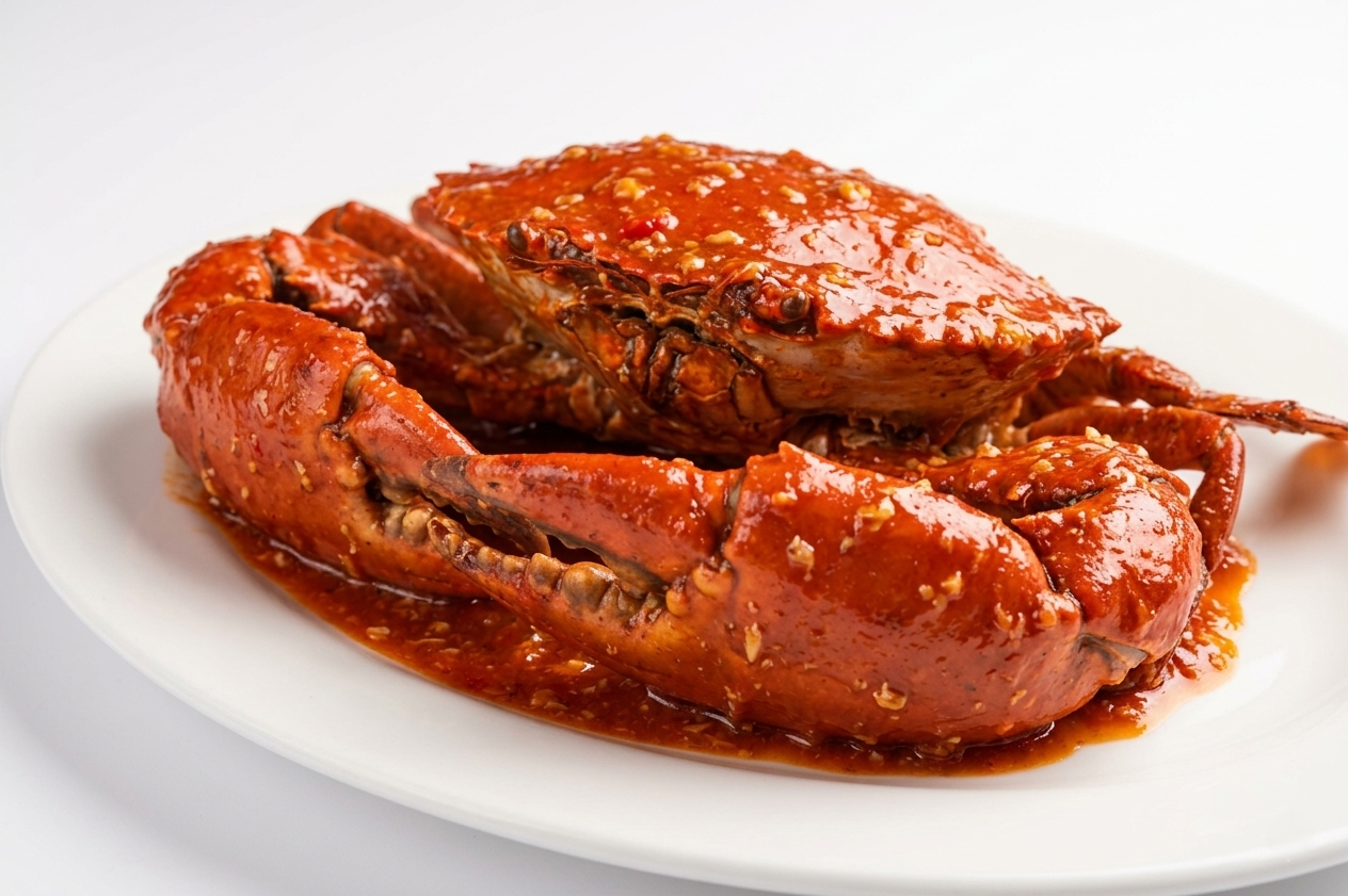 Promotion with two crabs weighing 400g to 500g each