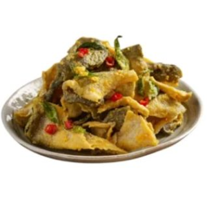 Deep Fried Salted Egg Fish Skin