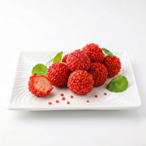 Fried Lychee Prawn Balls