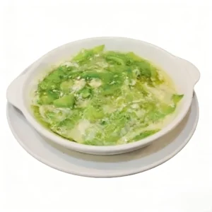 Stir Fried Bitter Gourd Omelette