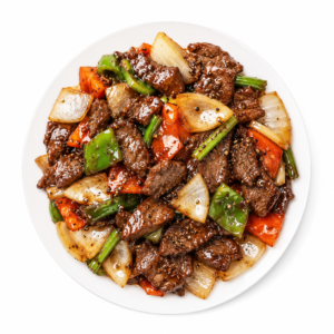 Stir Fried Black Pepper Venison