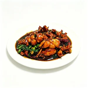 Stir Fried Frog With Dried Chili