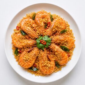 Crispy Butter Cereal Prawns