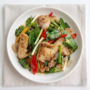 Sliced Fish (Stir Fried XOSauce)