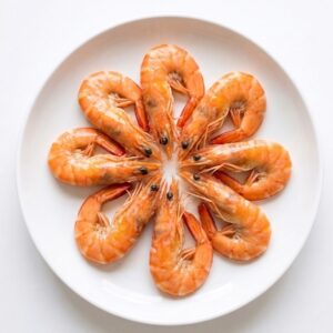 Poached Prawns