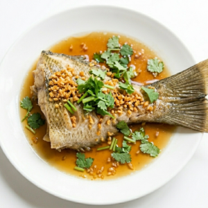Steamed Fish Tail