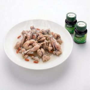 Steamed Frog In Chicken Esence