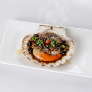 Fan Scallops（Steamed Black-Bean Sauce）