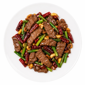 Stir Fried Beef With Dried Chilli