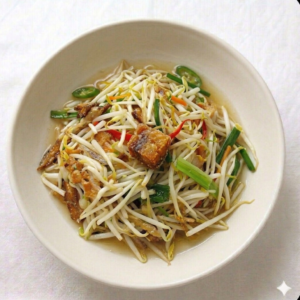 Salted Fish with Bean Sprouts