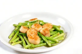 Asparagus Scallops