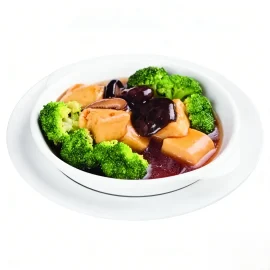 Beancurd With Mushroom And Broccoli_converted