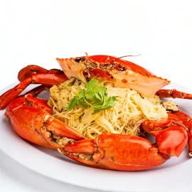 Braised Bee Hoon Crab (1)
