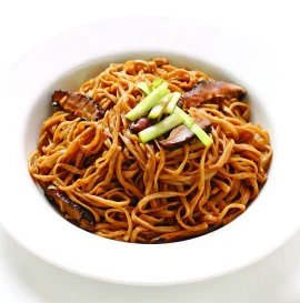 Ee Fu Noodles with Mushroom