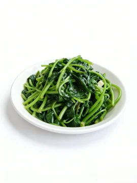 Potatoes leaves with salted fish_converted