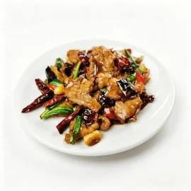 Stir Fried Venison With Dried Chilli._converted