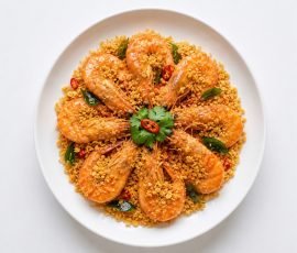 麦片虾